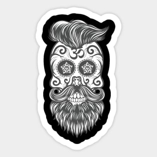 Handsome Skull Sticker